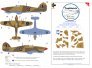 1/48 Hawker Hurricane Mk.IIc Tropical A Camouflage paint masks