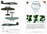1/72 Heinkel He-111 camouflage pattern paint mask