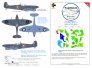 1/72 Spitfire Mk.Vb/Mk.Vc Malta camouflage paint mask