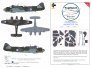 1/72 Bristol Beaufighter Mid/Late B camouflage paint masks