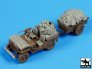 1/35 US Jeep Airborne after drop acc.set (BRONCO) image 1
