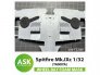 1/32 Supermarine Spitfire Mk.Ixc Wheel bays Foam flexible mask