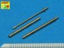 1/32 Set of 2 U.S. cal.50 12,7mm standard barrels for M2 image 1