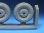 1/72 De Havilland Mosquito Late Mainwheels Block Tread image 5