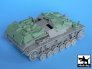 1/35 Stug III C/D accessories set (DRAG) image 2