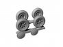 1/48 SBD Dauntless wheels