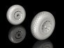 1/32 P-51D Mustang  wheels cross tread image 2