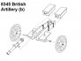 HAT Figurines Artillerie britannique Guerre d'ind�pendance 1/72 image 6