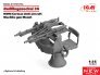 1/35 Zwillingssockel 36, German WWII AA MG Mount image 2