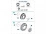 1/32 Wheel set de Havilland DH-100 Vampire Mk.3 image 2