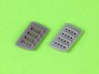 Master 1/32 P-51 Mustang Carb Air Filter RAF Louvers image 3