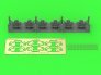 Master 1/350 Aff�t triple 25mm Type 96 IJN version pr�coce image 3