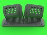 Master 1/48 P-51 Mustang Carb. Air Filter Cover Standard