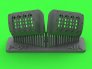 Master 1/48 P-51 Mustang Carb. Air Filter Cover RAF Louvr. A