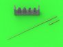 1/72 German WWII 1,4m rod antenna