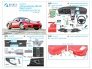 1/24 Acura-Honda NSX NA1 Export version Interior for Tamiya image 1