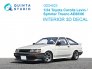 1/24 Toyota Corolla Levin AE85/86 3D & color interior