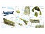 1/32 F6F-5N Hellcat Interior on decal paper for Trumpeter image 1