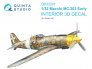 1/32 Macchi MC.202 Folgore Early Interior for Italeri
