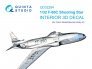 QUINTA STUDIO 1/32 F-80C Shooting Star 3D Interior Set