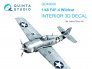 1/48 F4F-4 Wildcat Interior on decal paper for HobbyBoss