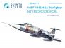 1/48 F-104S-ASA 3D-Printed & color Interior