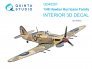 1/48 Hawker Hurricane family Interior on decal paper for Airfix