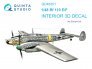1/48 Bf 110E/F Interior on decal paper for Eduard