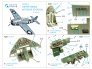 1/48 F4F-4 Wildcat Interior on decal paper for Tamiya image 1