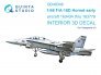 1/48 FA-18D early Interior on decal paper for Hasegawa