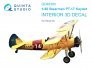 1/48 Stearman Pt-17 Kaydet Interior on decal paper for Revell
