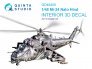1/48 Mi-24 Nato Hind Interior on decal paper for Trumpeter