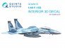 1/48 F-15D Interior for Academy