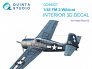 1/48 FM-2 Wildcat  & color Interior for Hobby Boss