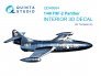 1/48 F9F-2 Panther color Interior for Trumpeter