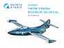 Quinta Studio Interni 3D F9F-3 Panther 1/48 Trumpeter