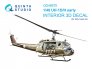 1/48 UH-1D early/UH-1H early 3D & color interior for Kitty Hawk