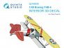 Quinta Studio Boeing F4B-4 Int�rieur 3D 1/48