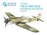 Quinta Studio Fw 190D 3D Int�rieur 1/48 pour Miniart