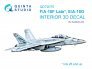1/72 F/A-18F Late, E/A-18G Interior on decal paper for Academy
