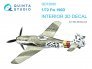 1/72 Fw 190D Interior on decal paper for IBG models