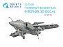 1/72 Blackburn Buccaneer S.2C Interior on decal paper for Airfix