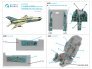 1/72 MiG-21PFM Emerald panels Interior on decal paper for Eduard image 1