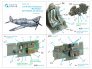 1/72 P-47D Thunderbolt Razorback Interior on decal paper for Tam image 1