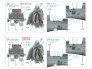1/72 Curtiss H-75 Hawk/P-36A 3D & color interior for Arma Hobby image 1