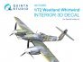 Quinta Studio Westland Whirlwind Int�rieur 3D 1/72
