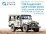 Quinta Studio Int�rieur 3D Toyota FJ43 Land Cruiser 1/35