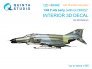 1/48 McDonnell F-4G Phantom early Interior for Zoukei-Mura