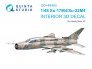 1/48 Su-17M4/Su-22M4 color Interior for Hobby Boss