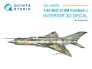 1/48 MiG-21SM Fishbed-J Interior for Eduard